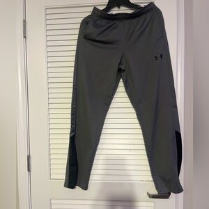 Under Armour Youth LARGE Dark Gray Joggers